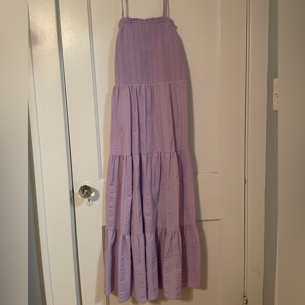 tiered midi dress!